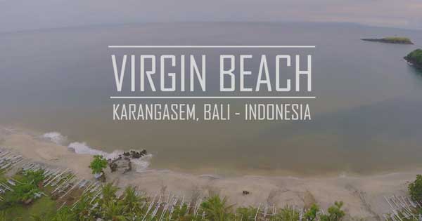 Virgin White Sand Beach Bali