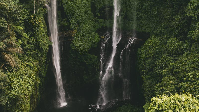 The Most Beautiful Waterfall In Bali