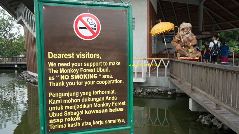 Non-Smoking Tourist Attractions in Bali