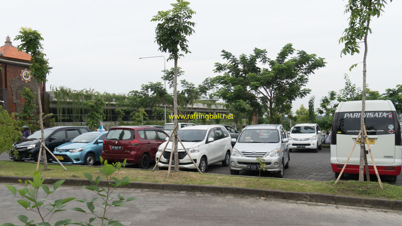 Vehicle Parking Area In Ubud Monkey Forest