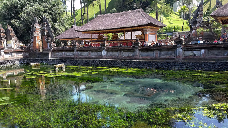 Tirta Empul Temple In Tampak Siring Village