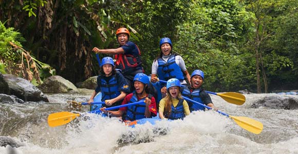 Sobek Rafting At Ayung River