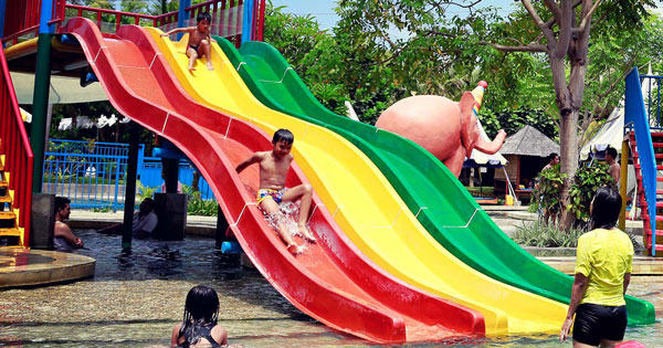 Mini Speed Slider Racing Kuta Waterpark Bali