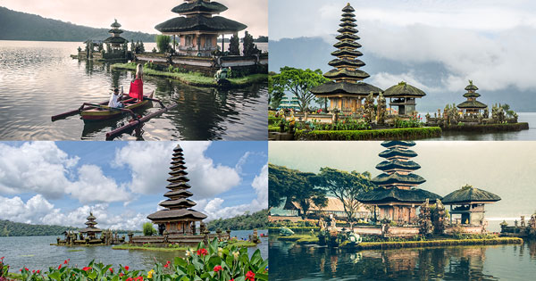 Lake Beratan Bedugul Tabanan Bali Nature Tourism