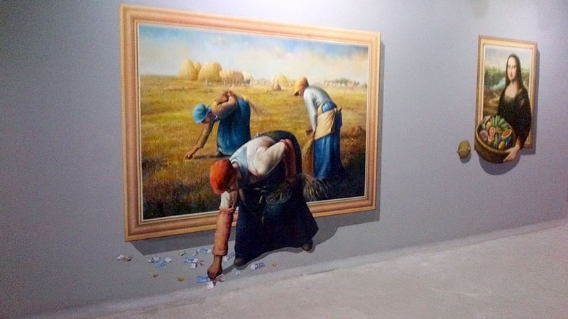 Examples of the 3D Painting Dream Museum Zone Kuta