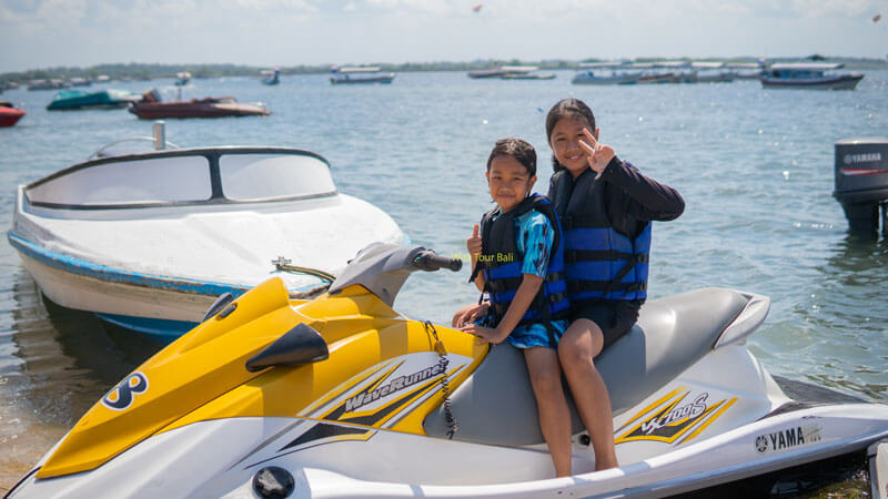 Tanjung Benoa Jet Ski Ride With Kids