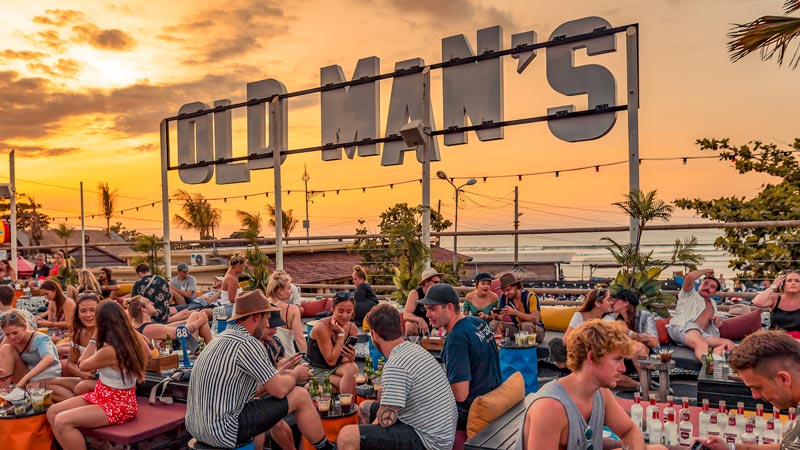 Hang out at Old Man Bar