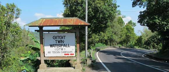 Gigit Twin Waterfall