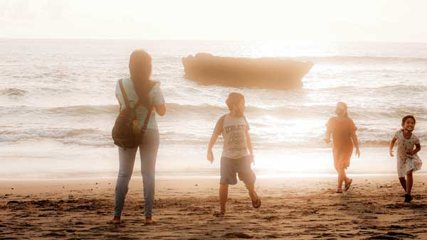 Seminyak Beach Bali With Kids