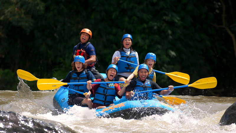 Experience Adventure Ayung River Rafting