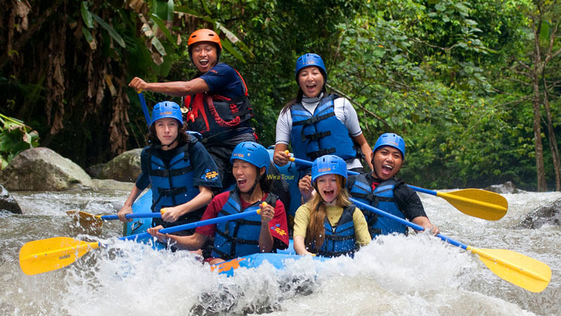 Sobek Rafting Ubud Family Adventure