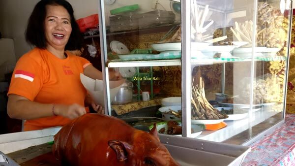 Traditional Balinese dishes Babi Guling