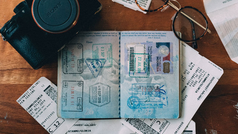 Bali visa stamp on passport, Guide for First-Timers